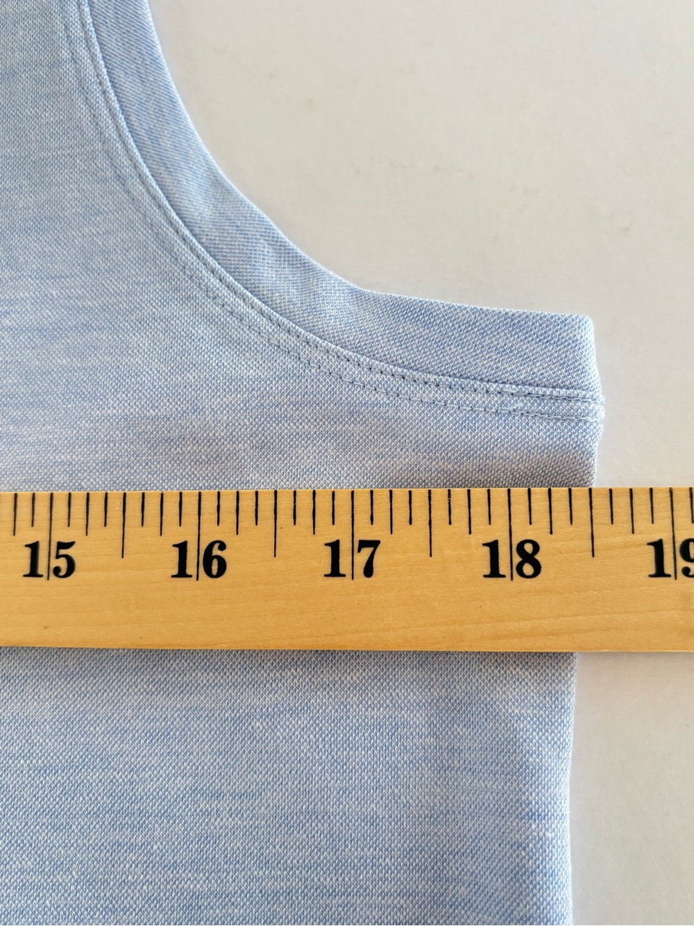 NWT Joe Fresh Blue Sleeveless Polo Tank Dress Size Medium V-Neck Casual Summer - Picture 14 of 17
